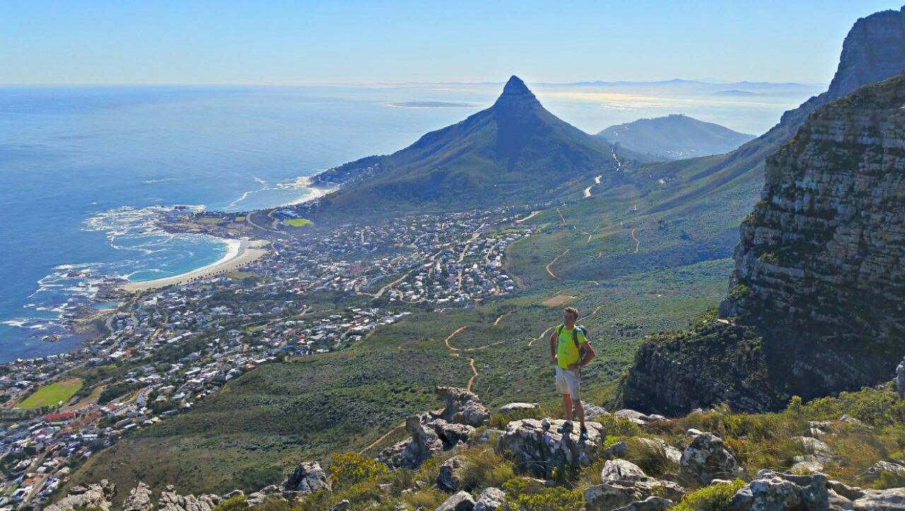 Beautiful scenery of Lion's Head and the Atlantic Seaboard
