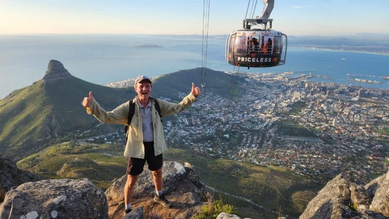 Table Mountain Hiking Routes - India Venster